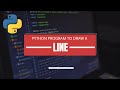 A Simple line from turtle module in python| draw in python| python language  #python #shorts
