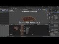 Blender Basics -  How To Quickly Add PBR Materials