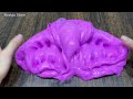 pink vs purple labubu i mixing random into glossy slime i satisfying slime 869