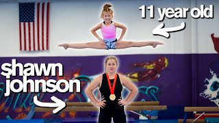 KID vs ADULT All Star Gymnastics Challenge ft Shawn Johnson