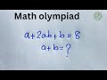 Maths Olympiad  | A Tricky maths olympiad question  | Algebra problems 👇