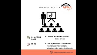 APMA Agorà: Incontro 7