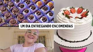 PRODUZINDO PEDIDOS | brigadeiro na panela mexedora | decoração de bolo simples