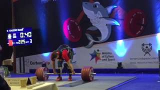 225 kg clean \u0026 jerk | Kajdocsi Tamas