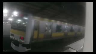 【JR中央線】 E231系500番台A510編成 各駅停車 三鷹行き \u0026 E231系500番台A550編成(茨城ディスティネーションキャンペーン ヘッドマーク) 各駅停車 千葉行き 代々木発着