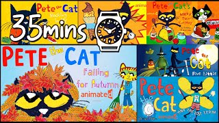 ⏳🐱 A 35-Minute Adventure with Pete the Cat! 🎉📚