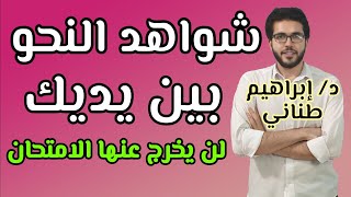 مراجعة نحو 3 | ليلة الامتحان | أهم الشواهد في النحو | لن يخرج عنها الامتحان أبدا