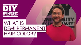 How Does Demi Permanent Hair Colors Work?| DIY University by Sally Beauty