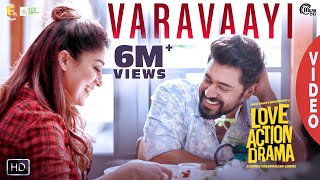 Varavaayi Video Song | Love Action Drama Song | Nivin Pauly, Nayanthara | Shaan Rahman | Official