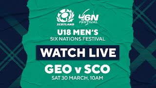 LIVE U18 Men: Georgia v Scotland