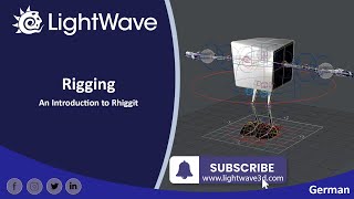 Lightwave 3D Weight Paint + Rhiggit