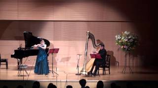 浜辺の歌（Flute \u0026 Harp） HD