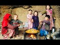 A special video of a cave from Buda City | delicious Afghan Potato fries | happy life with children