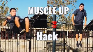 Pull-Up to Muscle-Up: Perfecting the Knee Drive Technique.