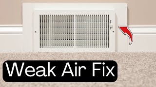 10 Reasons Ductwork has LOW Air Flow with Solutions!