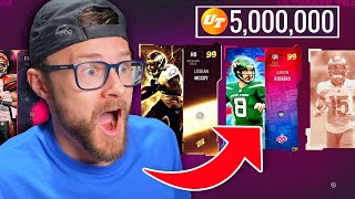 I Opened Madden's First 5,000,000 Coin Pack!!