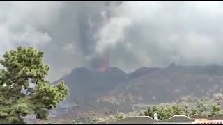 Canary Islands Larger Volcano Explosion Occurred