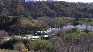 第二利根川橋梁 SLみなかみ 20151128