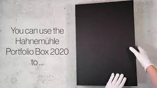 How to use the Hahnemühle Portfolio Box 2020