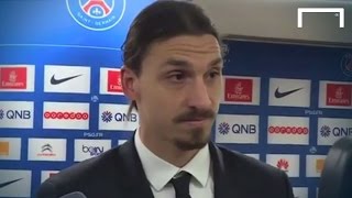 Ibrahimović gives journalist a hard time