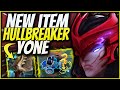 Yone Is Now A PERFECT TOP LANE Split Pusher! | Hullbreaker Yone SMASHES Enemies & Towers!!