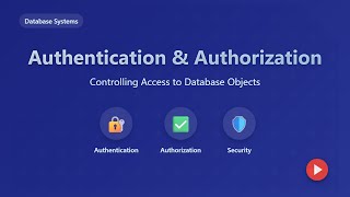 🔐 Database Authentication & Authorization Explained for Beginners