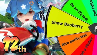 Not 1st Place = Spin the Wheel | Bao plays Mario Kart 8 Deluxe