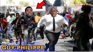 revolisyon an komanse Guy philippe ak pèp la kouri deye Garry Conille men vidéo a babekyou