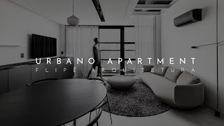 A 55 m² Black and White Apartment in São Paulo, Brazil