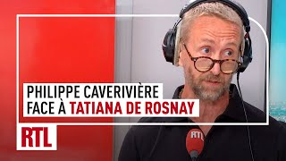 Philippe Caverivière face à Tatiana de Rosnay