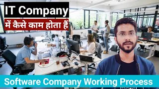 Software company working process in Hindi | IT company work process