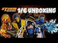 Storm Collectibles Mortal Kombat 1/6 SUBZERO & SCORPION | Unboxing and review!