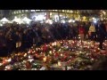 Mourners Gather in Brussels' Historic Bourse Square, March 23