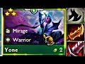 6 Warrior 4 Scalescorn 3 Star YONE | TFT Set 7