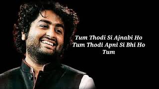 Jo Tum Aa Gaye Ho Lyrics Arijit Singh Toofaan Farhan Akhtar Mrunal Thakur, Arijit Singh New Song