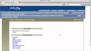 Emailing Students with Web Advisor