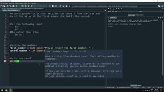 Python Programming – Divide Two Numbers