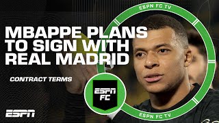 Kylian Mbappe planning to sign with REAL MADRID 🚨 Detailing the 'pay cut' in move from PSG | ESPN FC