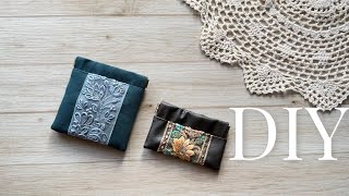 DIY☆余ったインド刺繍リボンに合わせたポーチの作り方