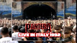 Pantera   Live In Italy DVD Full Concert 1992   Vulgar Display Of Power 20th Anniversary DVD