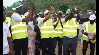 Haraye hatangujwe ibikorwa vyo gusanura ibarabara (RN3) Bujumbura - Rumonge, igice ca Gitaza-Rumonge