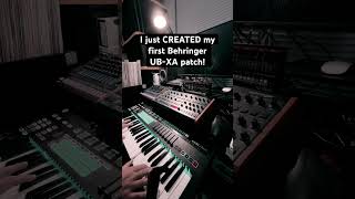 Behringer UB-X - My First Patch #synth #behringer  #behringersynth #oberheim #ambient #analogsynth