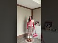 红色系新年穿搭。 过年穿什么 新年穿搭 我的冬日ootd 红毛衣