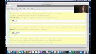 Java Programming: Lesson 23 - Default Constructors, toString( ) Method