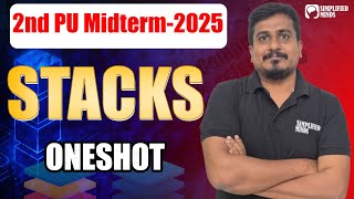 PUC 2 Computer Science | One-Shot Lecture | STACK in Python | SimplifiedMinds
