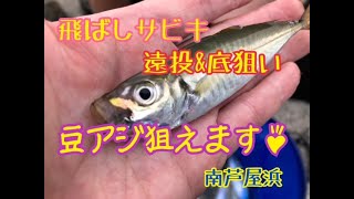 飛ばしサビキで豆アジ！フカセ釣りで良型グレ！　フィッシングマックス芦屋店