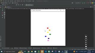 Turtle race game in python