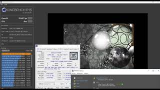 Intel® Core™ i9-9900K Processor 8core/16thread cinebench r15 test