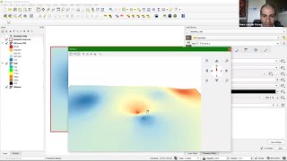 Create a groundwater level map from borehole data and a DEM