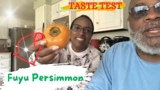 🍑Fuyu Persimmon Taste Test